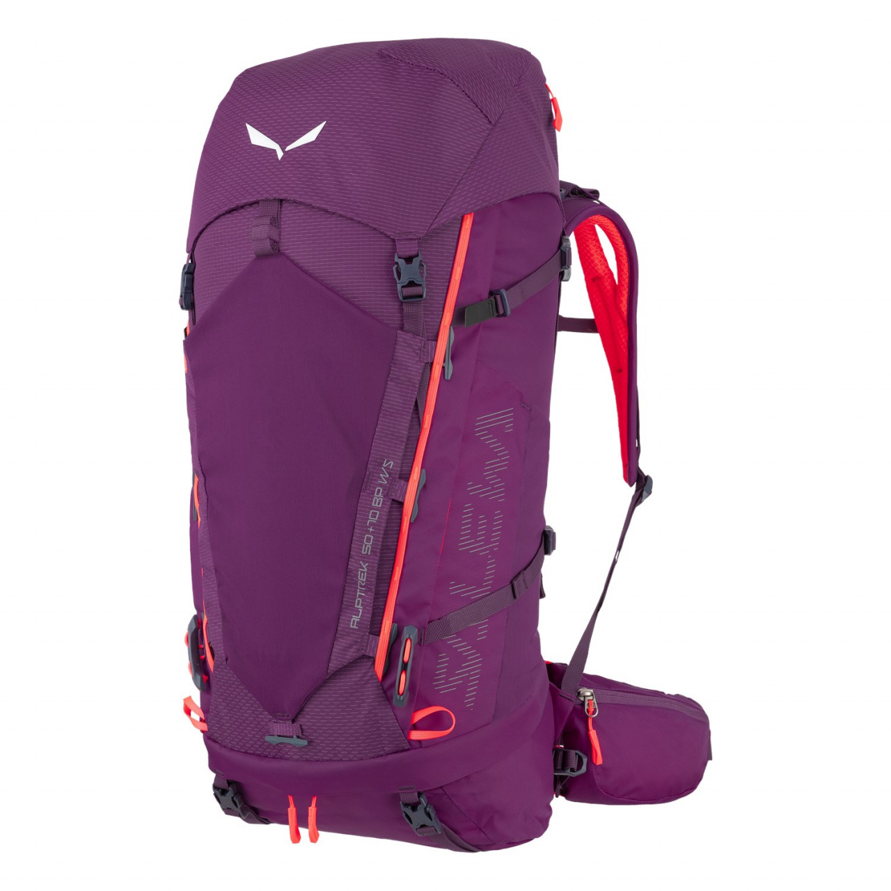 Salewa Women's Alptrek 50+10 L Backpacks Purple/Dark Purple KNR-572810